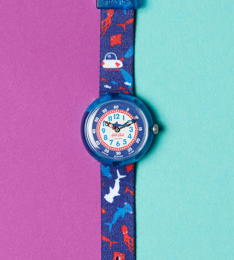Zegarek Flik Flak Story Time DEEP TRIP FBNP131