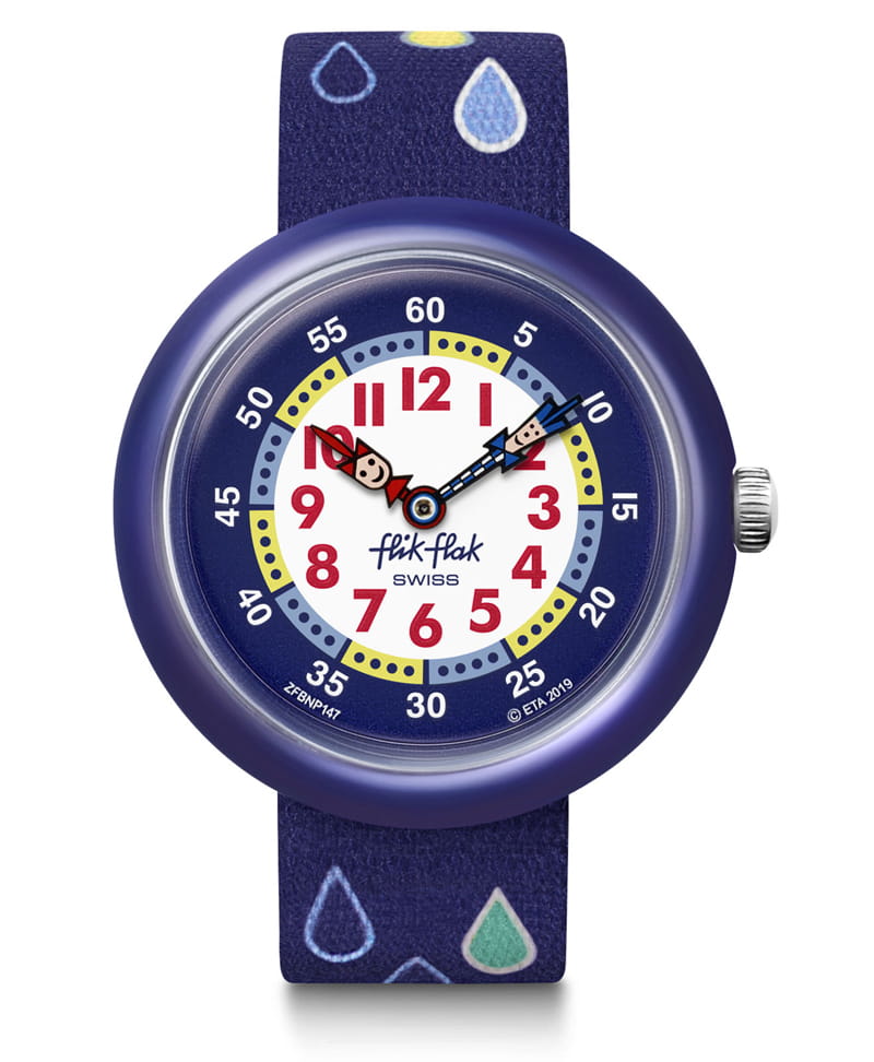 Zegarek Flik Flak Story Time RAIN DROPS FBNP147