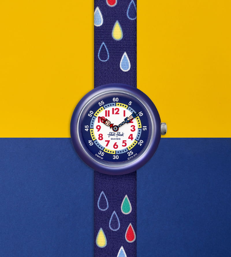 Zegarek Flik Flak Story Time RAIN DROPS FBNP147