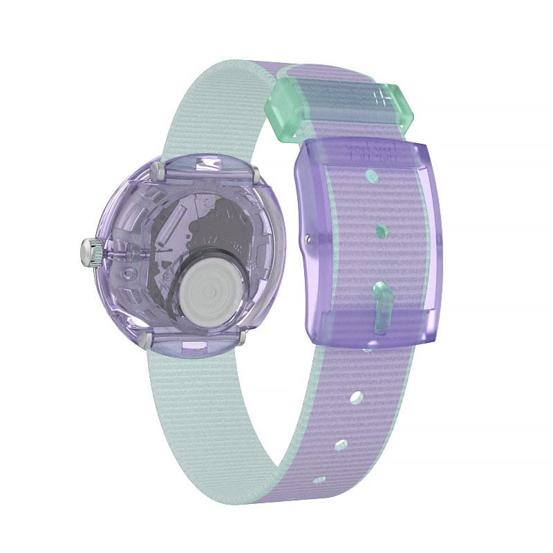 Zegarek Flik Flak Power Time COLOR BLAST LILAC FPNP044