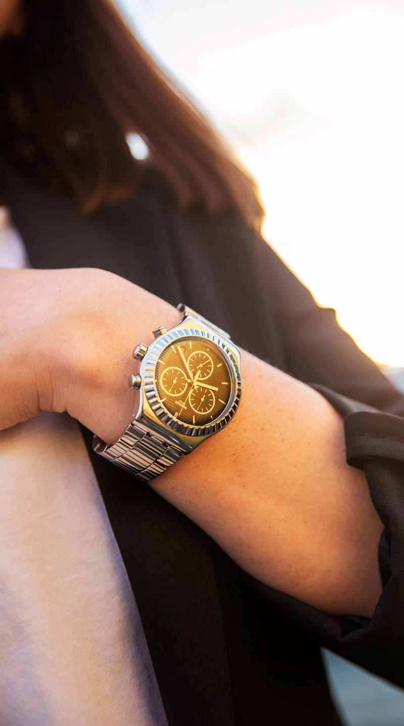 Zegarek Swatch YVS471G IRONY CHRONO JOE'S SMILE