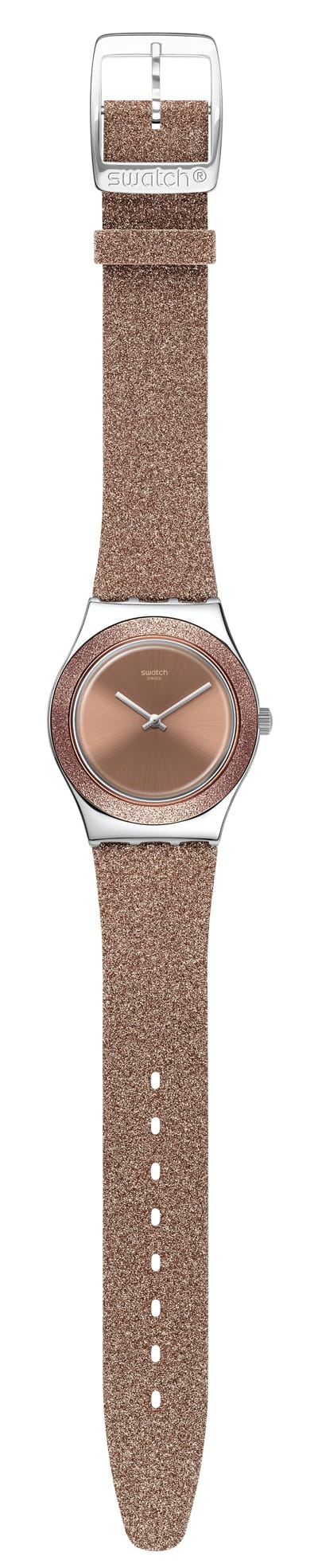 Zegarek Swatch YLS220 IRONY MEDIUM ROSE SPARKLE