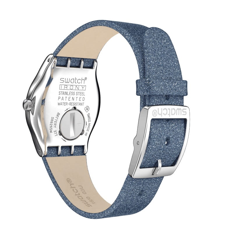 Zegarek Swatch YLS221 IRONY MEDIUM BLUE SPARKLE