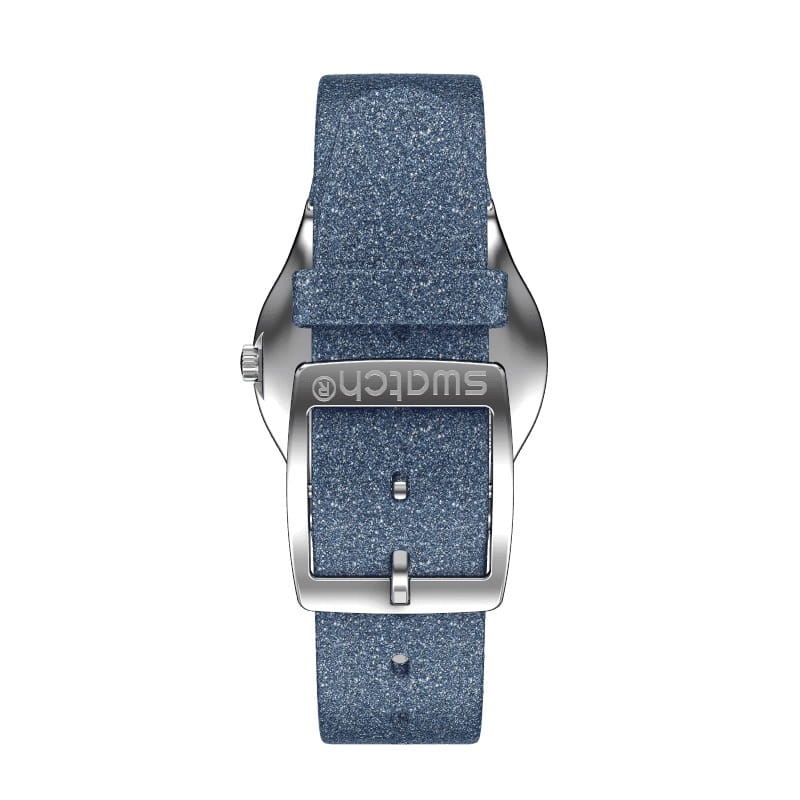 Zegarek Swatch YLS221 IRONY MEDIUM BLUE SPARKLE