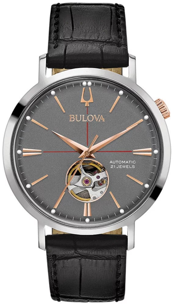 Zegarek Bulova Aerojet Classic Automatic 98A187