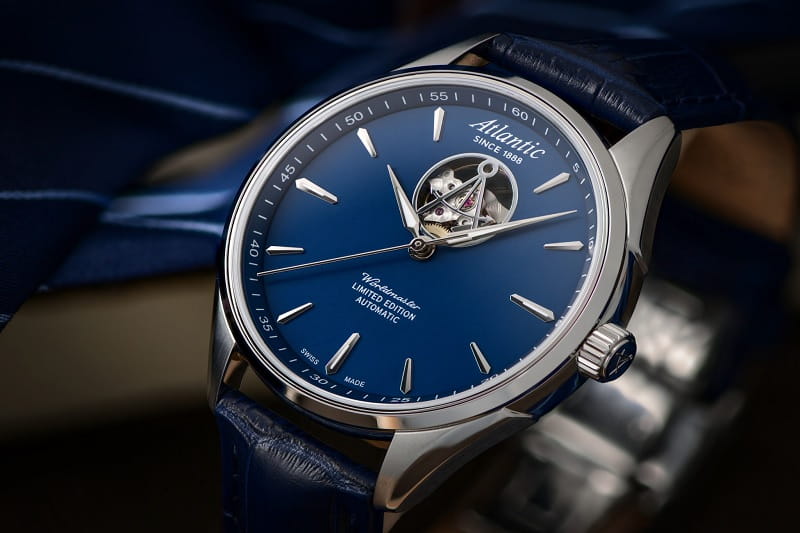 Zegarek Atlantic 52780.41.51 WORLDMASTER OPEN HEART LIMITED EDITION 2022 527804151