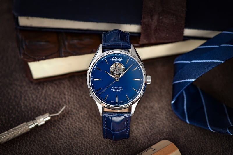 Zegarek Atlantic 52780.41.51 WORLDMASTER OPEN HEART LIMITED EDITION 2022 527804151