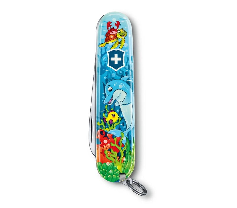 Nóż Victorinox My First Victorinox Edycja Zwierzęca 0.2373.E1 Scyzoryk średniej wielkości dla dzieci 02373E1