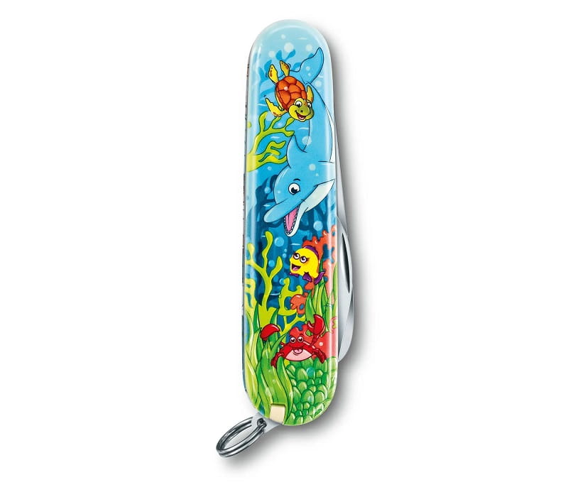 Nóż Victorinox My First Victorinox Edycja Zwierzęca 0.2373.E1 Scyzoryk średniej wielkości dla dzieci 02373E1