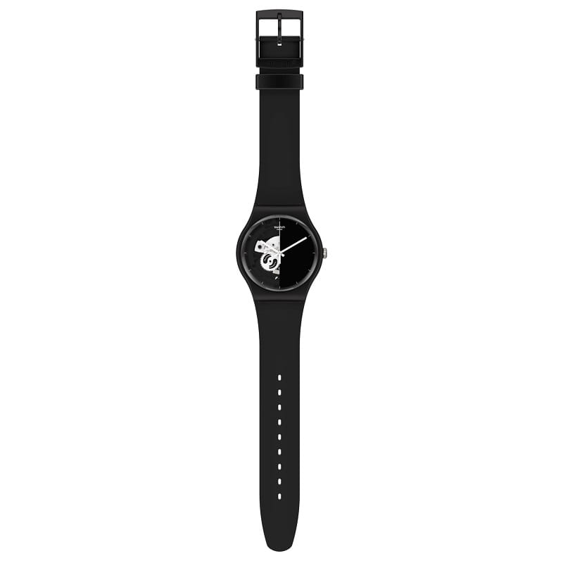 Zegarek Swatch SO32B107 NEW GENT LIVE TIME BLACK