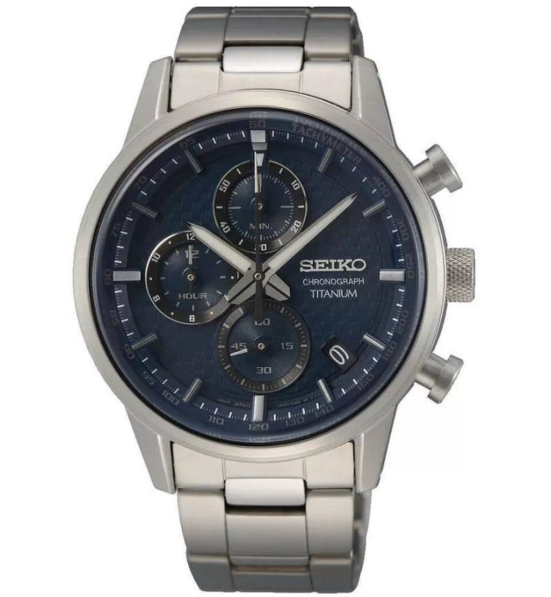 Zegarek Seiko Chronograph Titanium SSB387P1