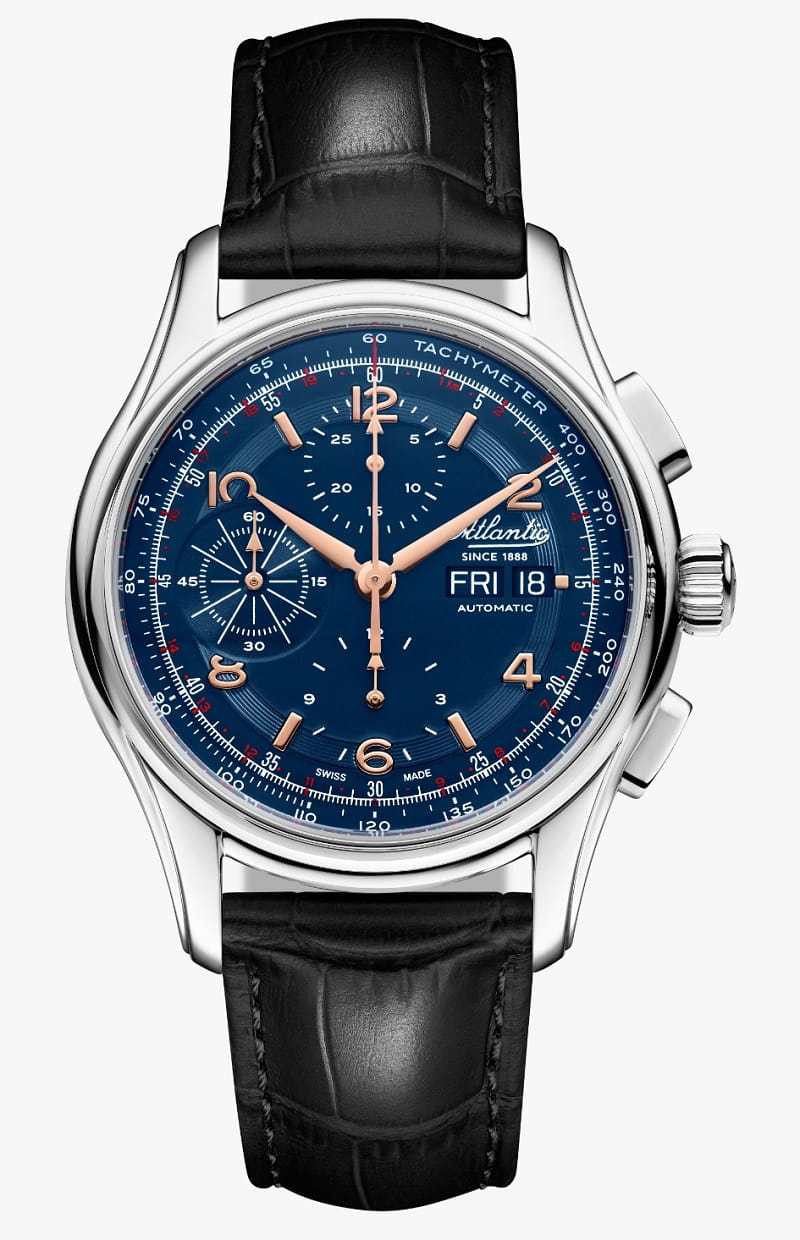 Zegarek Atlantic 52852.41.55R WORLDMASTER Special Edition 528524155R W ZESTAWIE Z ROTOMATEM
