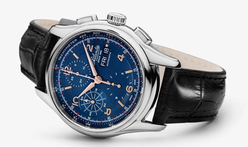 Zegarek Atlantic 52852.41.55R WORLDMASTER Special Edition 528524155R W ZESTAWIE Z ROTOMATEM