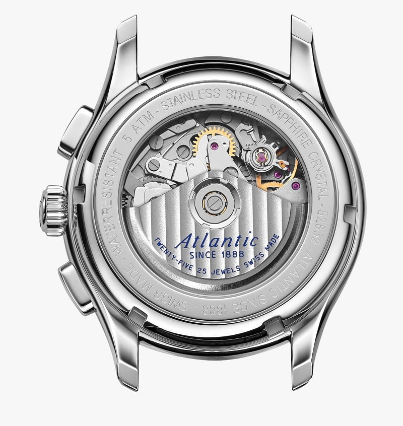 Zegarek Atlantic 52852.41.55R WORLDMASTER Special Edition 528524155R W ZESTAWIE Z ROTOMATEM