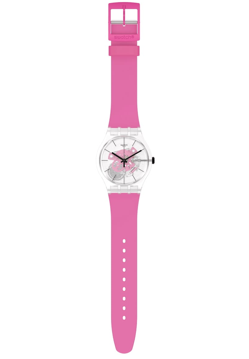 Zegarek Swatch SO29K107 NEW GENT PINK DAZE