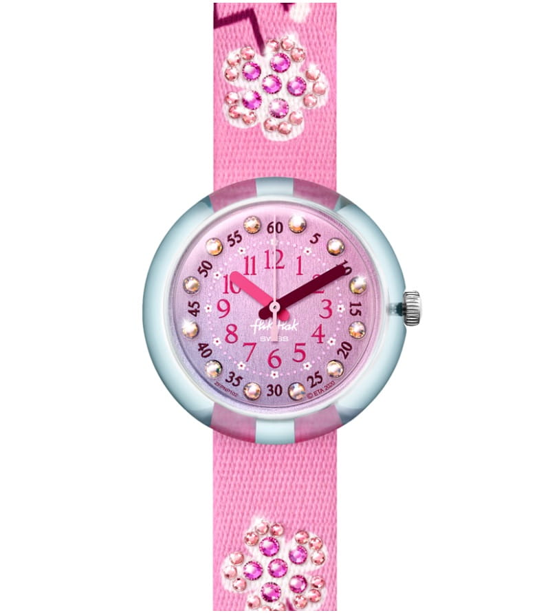 Zegarek Flik Flak Shine Bright SPARKLING CHERRY BLOSSOM FPNP102