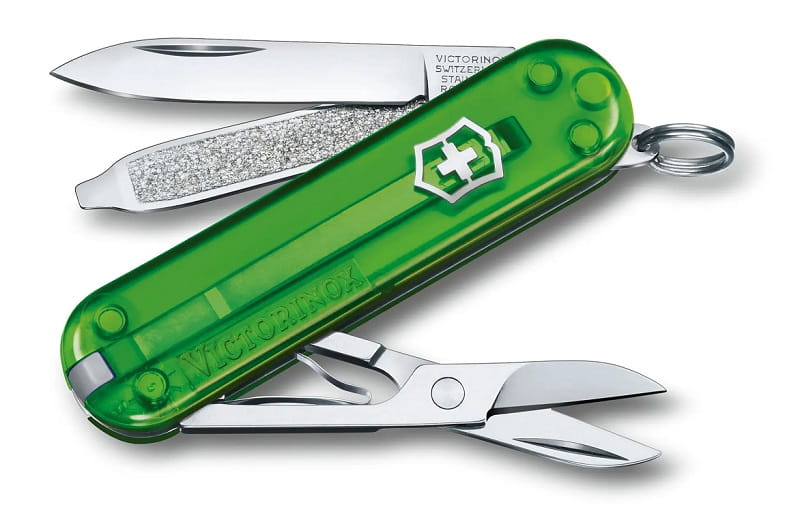 Nóż Victorinox Classic Colors 0.6223.T41G Mały scyzoryk  Green Tea 06223T41G