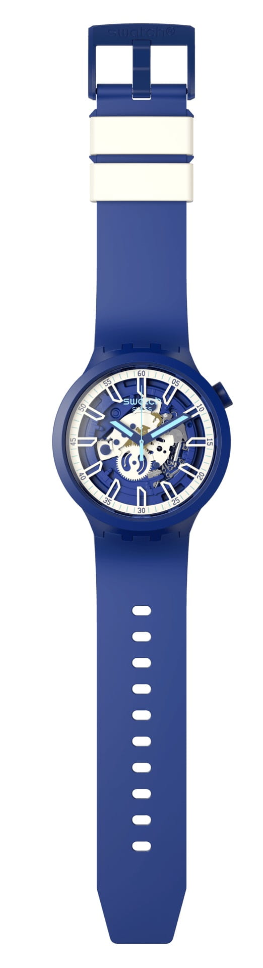 Zegarek Swatch SB01N102 BIG BOLD 47 mm  ISWATCH BLUE