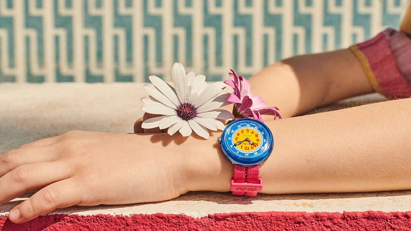 Zegarek Flik Flak Retro Collection RETRO PINK FBNP190