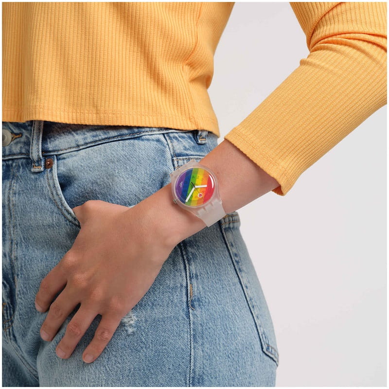 Zegarek Swatch SO29K701 NEW GENT STRIPE FIERCE