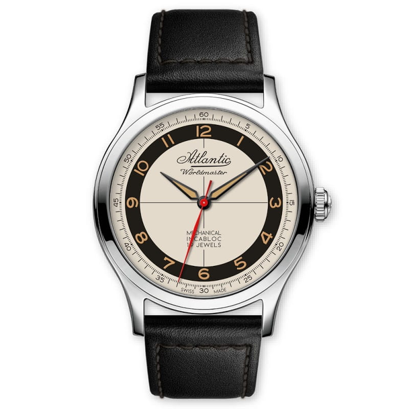 Zegarek Atlantic 53680.41.93 Worldmaster Incabloc 536804193