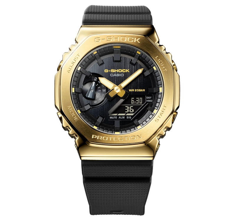 Zegarek Casio G-SHOCK GM-2100G-1A9ER Metal Covered STAY GOLD (GM2100G1A9ER)