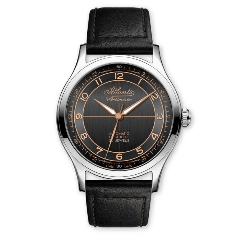 Zegarek Atlantic 53780.41.43R Worldmaster Incabloc Automatic 537804143R