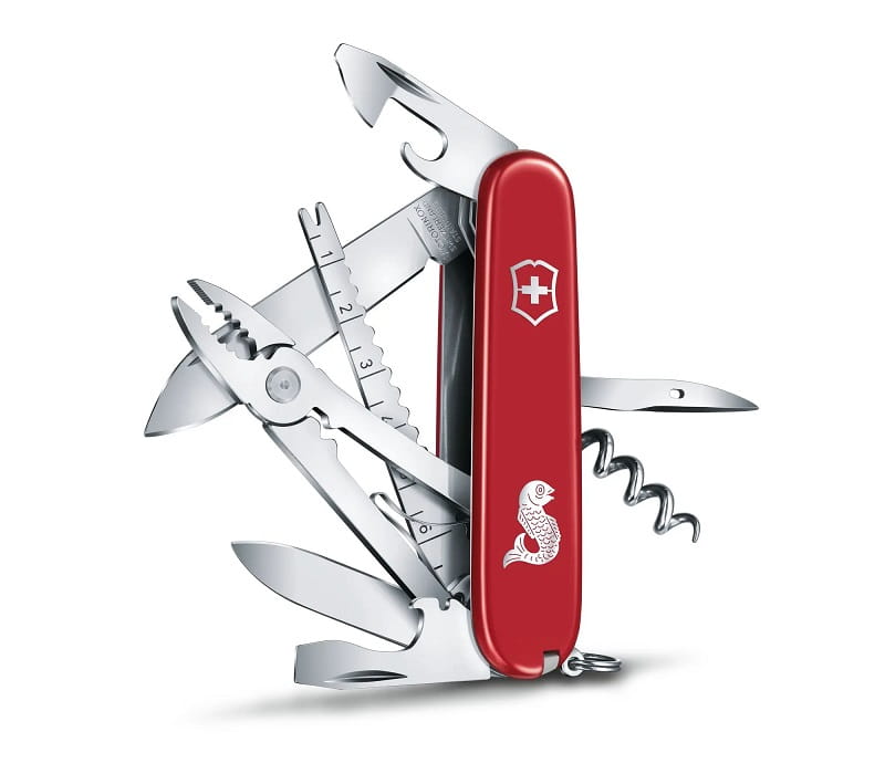 Nóż Victorinox Angler 1.3653.72 Średni scyzoryk dla wędkarzy 1365372