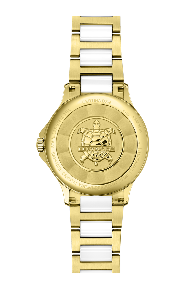 Zegarek Certina DS 6 Lady COSC C039.251.33.017.00 (C0392513301700)