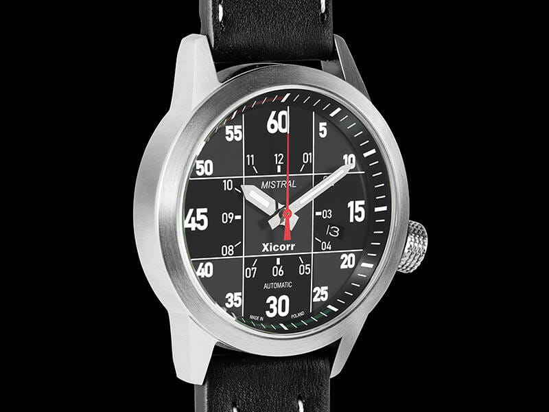 Zegarek Xicorr Mistral Black Red X0601