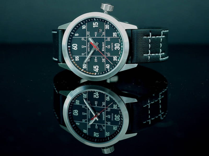 Zegarek Xicorr Mistral Black Red X0601