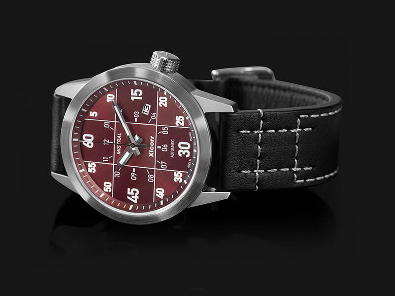 Zegarek Xicorr Mistral BordeauX X0621