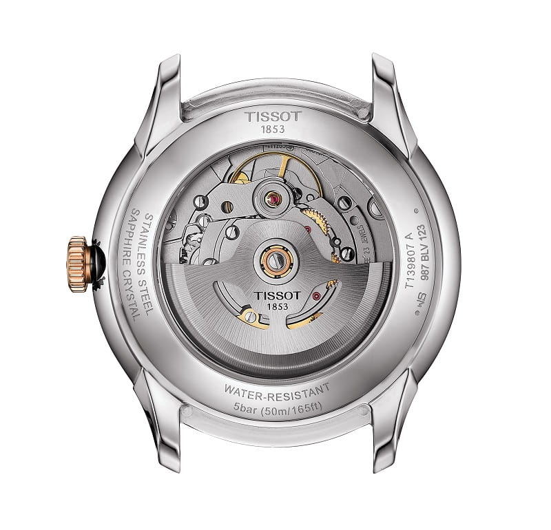 Zegarek Tissot Chemin Des Tourelles 39 mm Powermatic 80 T139.807.22.038.00 (T1398072203800)