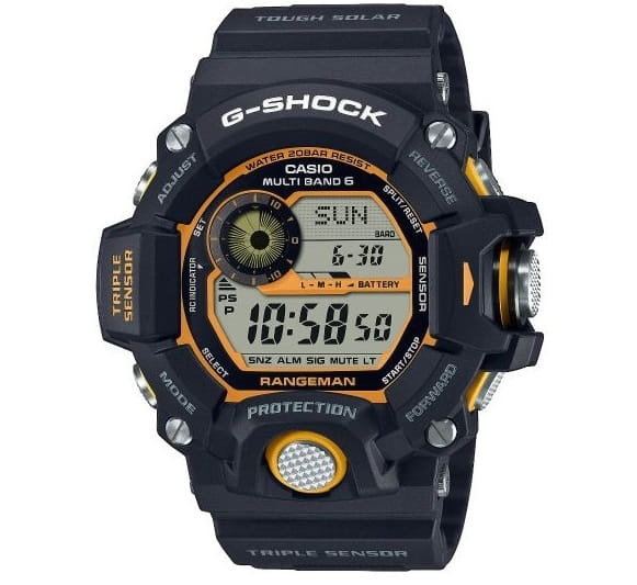 Zegarek Casio G-SHOCK Master of G Premium Rangeman GW-9400Y-1ER (GW9400Y1ER)