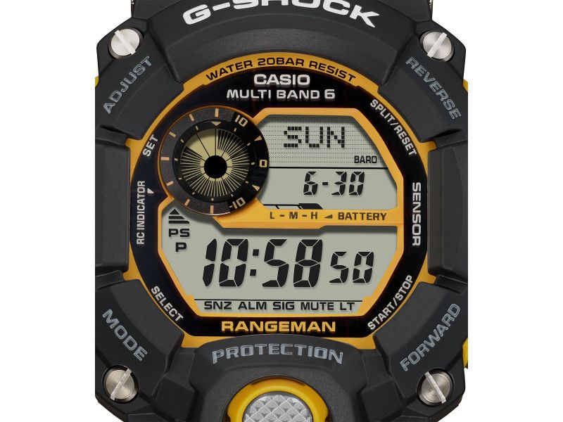Zegarek Casio G-SHOCK Master of G Premium Rangeman GW-9400Y-1ER (GW9400Y1ER)