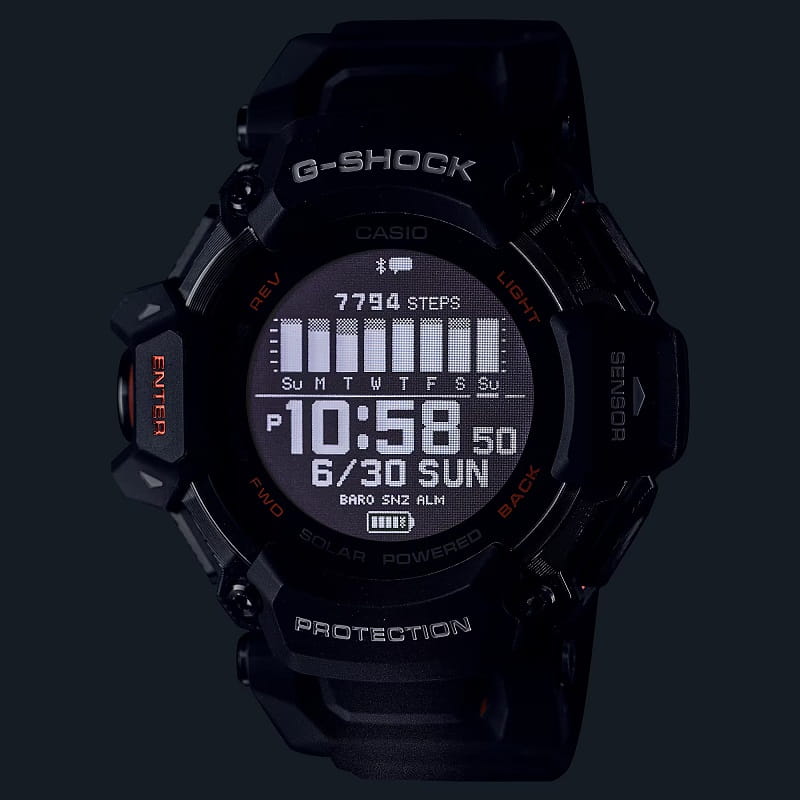 Zegarek Casio G-SHOCK G-Squad GBD-H2000-1AER (GBDH20001AER)