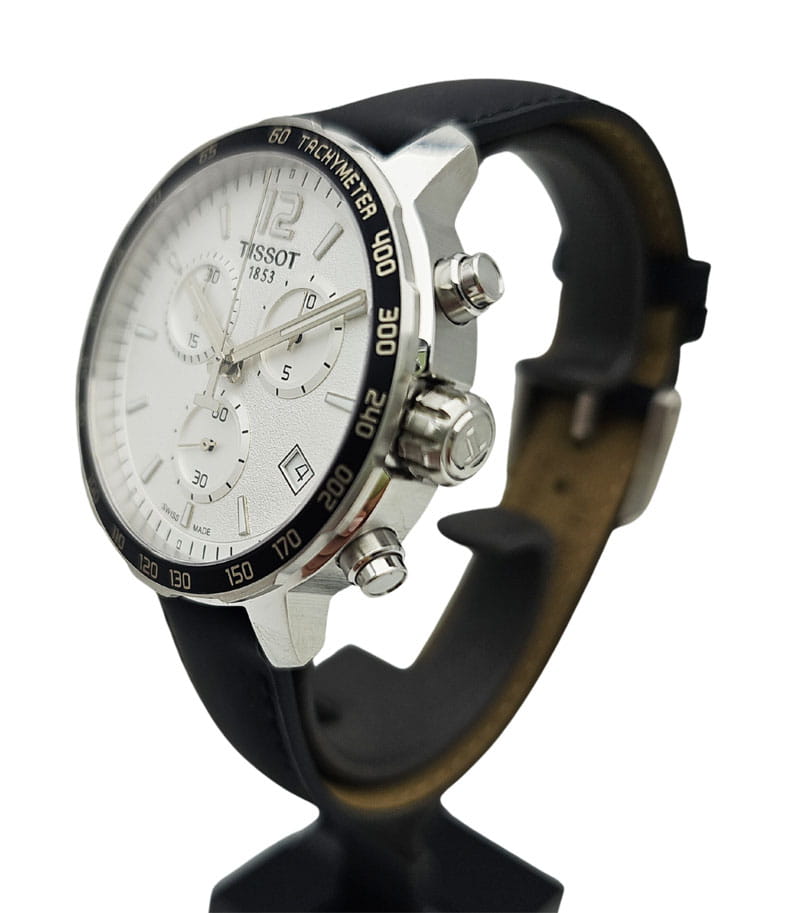 UŻYWANY ZEGAREK TISSOT QUICKSTER CHRONO NBA MIAMI HEAT T095.417.17.037.08