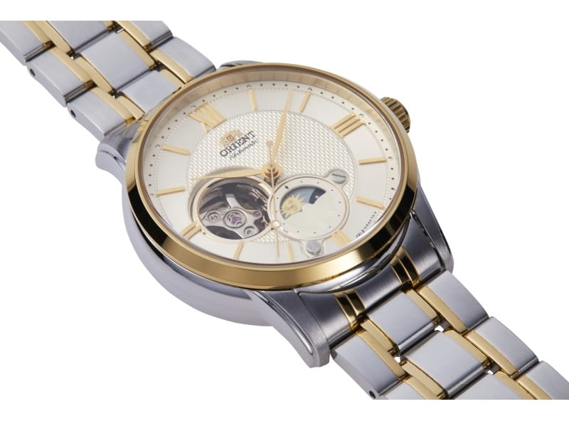 Zegarek Orient Classic Open-Heart RA-AS0007S10B (RAAS0007S10B)