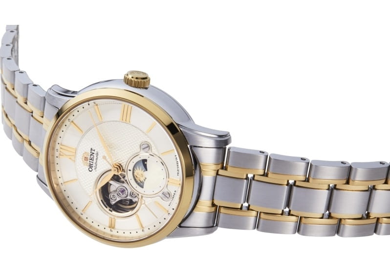 Zegarek Orient Classic Open-Heart RA-AS0007S10B (RAAS0007S10B)