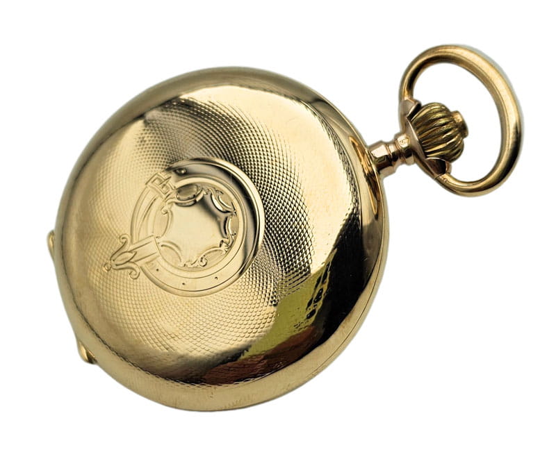 ZŁOTY KIESZONKOWY KRYTY GLASHUTTE SYSTEM 14K LOKATA