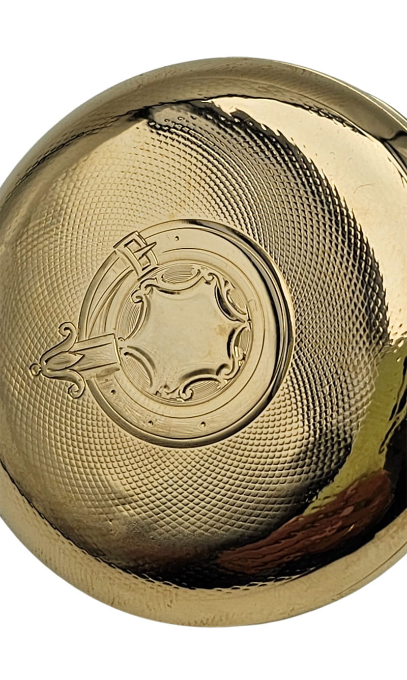 ZŁOTY KIESZONKOWY KRYTY GLASHUTTE SYSTEM 14K LOKATA