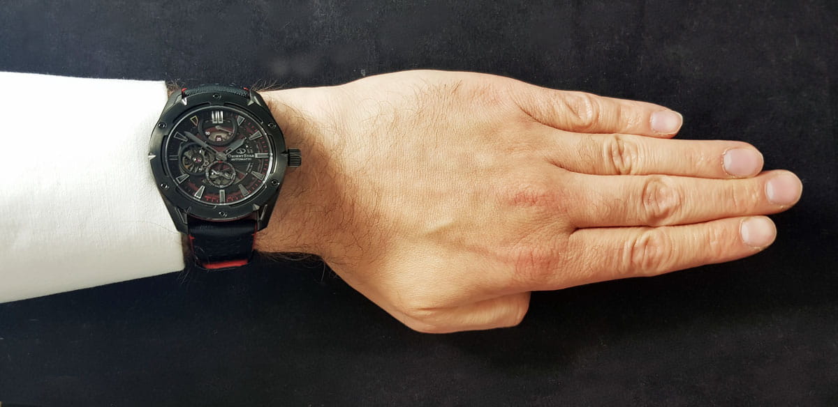 Zegarek Orient Star Sports Skeleton Avant-garde RE-AV0A03B00B (REAV0A03B00B)