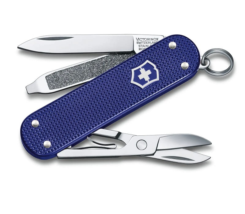 Nóż Victorinox Classic Alox 0.6221.222G Mały scyzoryk z rękojeścią Alox  06221222G