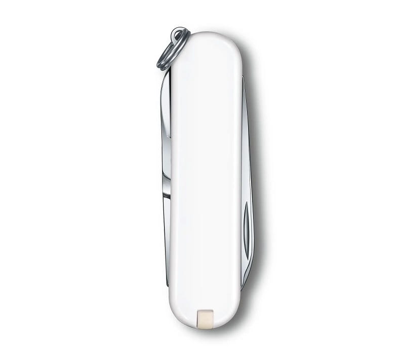 Nóż Victorinox Classic SD 0.6223.7G Mały biały scyzoryk z nożyczkami i śrubokrętem 062237G