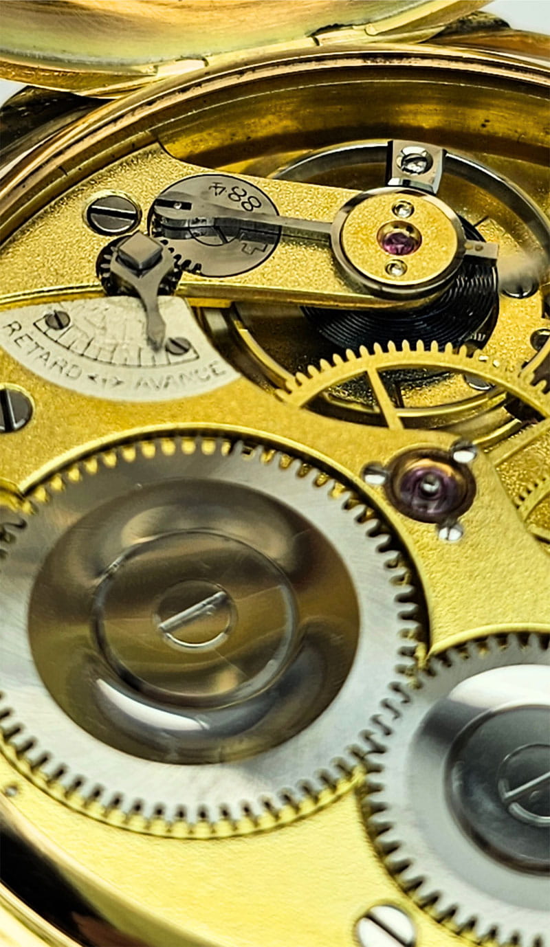 Używany Złoty kieszonkowy LONGINES z 1902 roku! IDEAŁ + ZŁOTA DEWIZKA