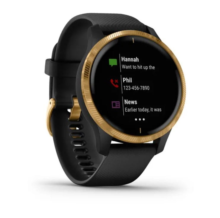Zegarek GARMIN VENU 43MM 010-02173-33 SMARTWATCH DAMSKI AMOLED BLACK GOLD GPS (0100217333)