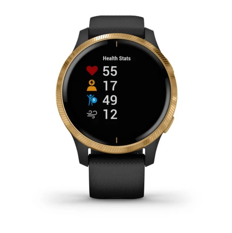 Zegarek GARMIN VENU 43MM 010-02173-33 SMARTWATCH DAMSKI AMOLED BLACK GOLD GPS (0100217333)