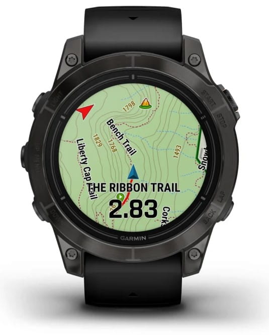 Zegarek GARMIN EPIX Pro (Gen 2) 47MM 010-02803-30 SMARTWATCH  TITANIUM z powłoką DLC Sapphire Edition (0100280330) DODATKOWY PASEK W ZESTAWIE