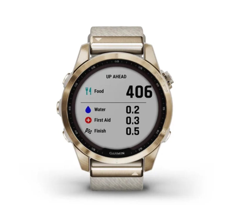 Zegarek GARMIN FENIX 7S SAPPHIRE SOLAR 010-02539-39 SMARTWATCH DAMSKI (0100253939) DODATKOWY PASEK W ZESTAWIE