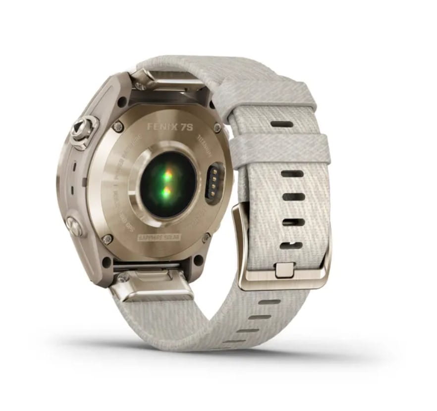 Zegarek GARMIN FENIX 7S SAPPHIRE SOLAR 010-02539-39 SMARTWATCH DAMSKI (0100253939) DODATKOWY PASEK W ZESTAWIE